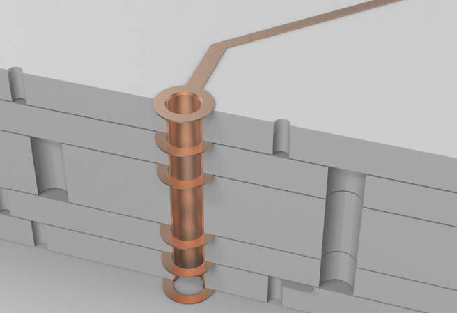a-through-hole-PCB